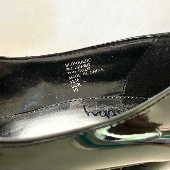 NWOT — Sam & Libby SLORRAZIO Black Retro Pumps Size 10 — Y2K - Picture 10 of 14